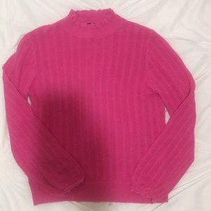 Pink J.Crew Sweater